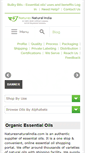 Mobile Screenshot of naturesnaturalindia.com
